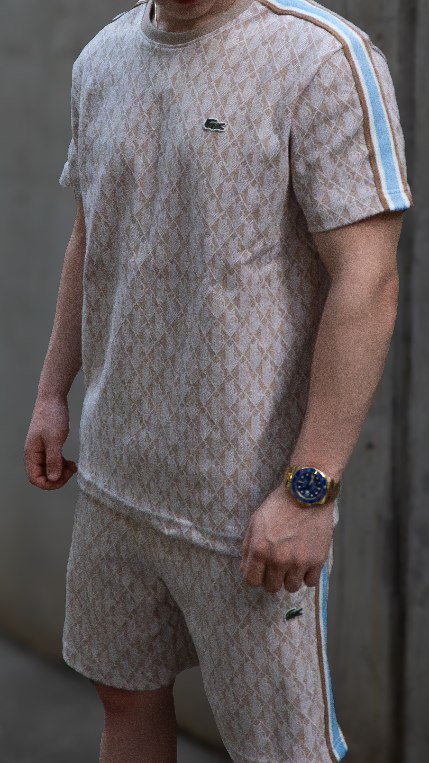 Lacoste Monogram Set - Beige